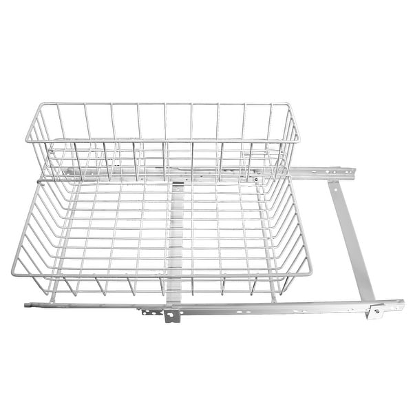 Richelieu 881100 11 7 16 Wide Under Sink Pull Out Organizer Richelieu 881100 11 7 16 Wide Under Sink Pull Out Organizer Free Shipping Today 17400461