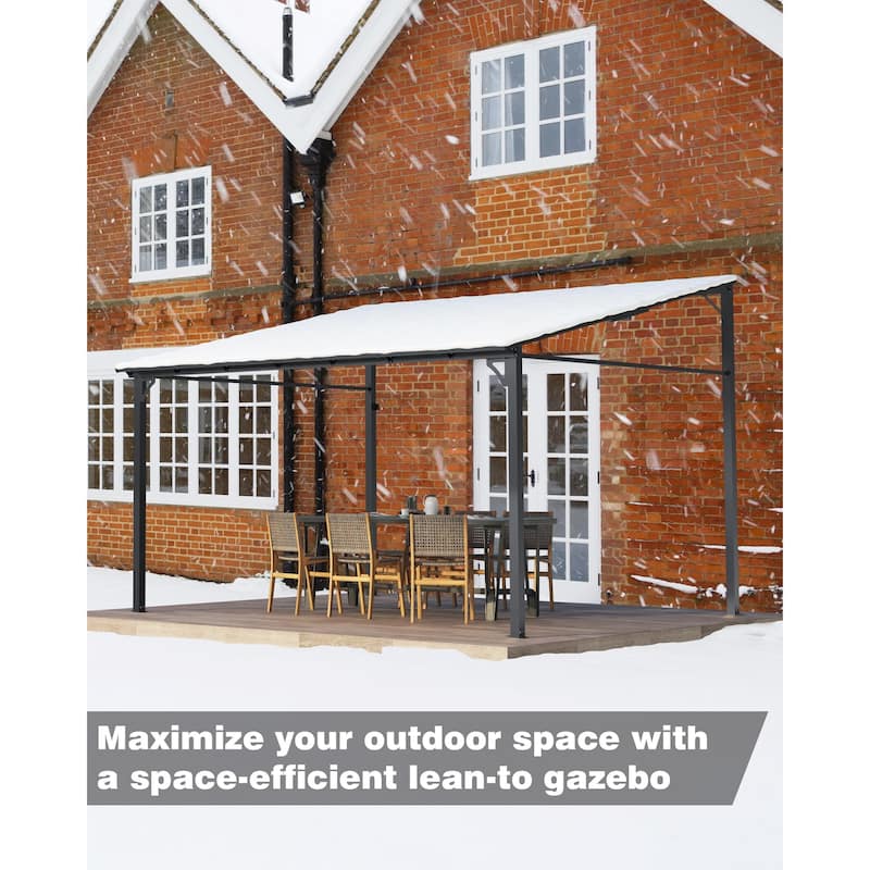 12'x 20',12'x 14' Lean to Gazebo