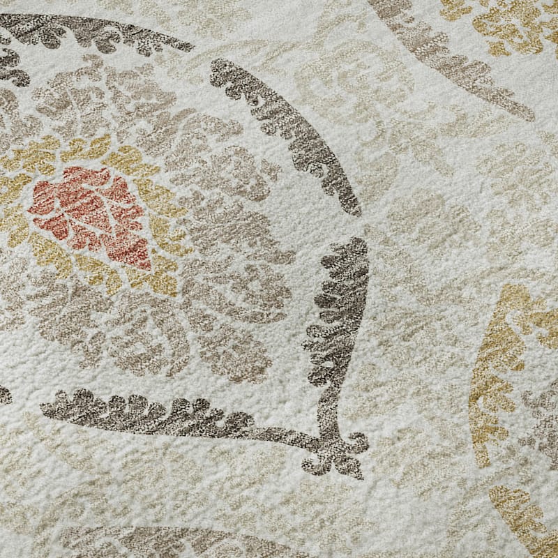 Premium Washable Super Soft Chic Medallions Mayfield Rug