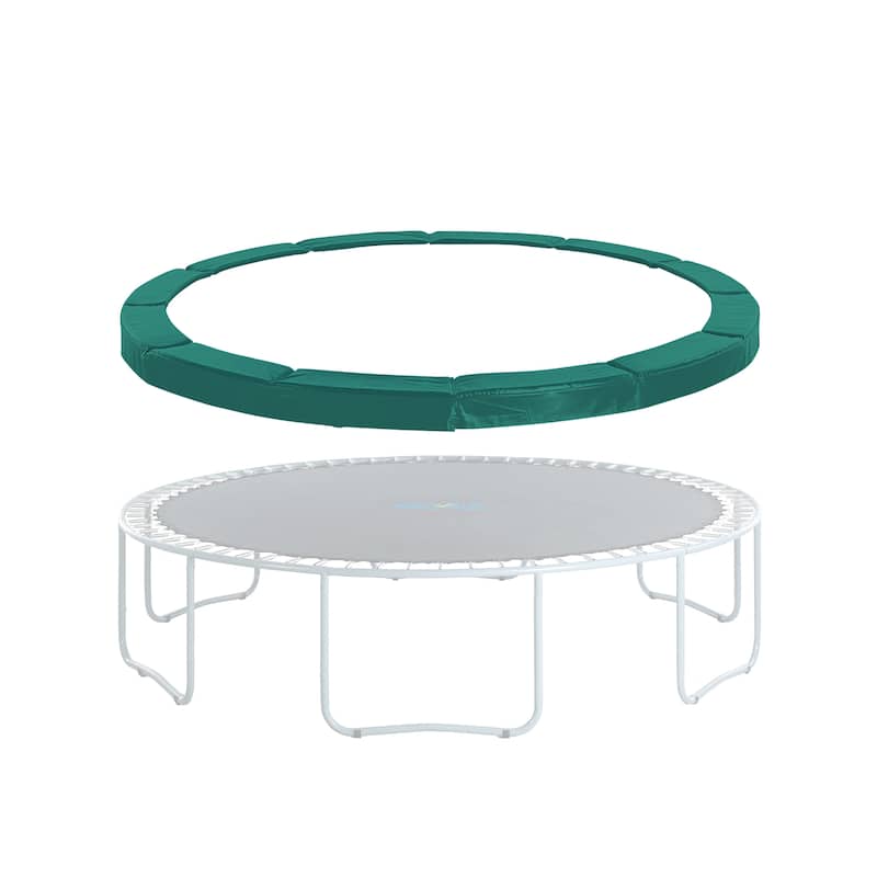 Machrus Upper Bounce Trampoline Super Spring Cover - Safety Pad, Fits 15 FT  Round Trampoline Frame - Green - On Sale - Bed Bath & Beyond - 8369626