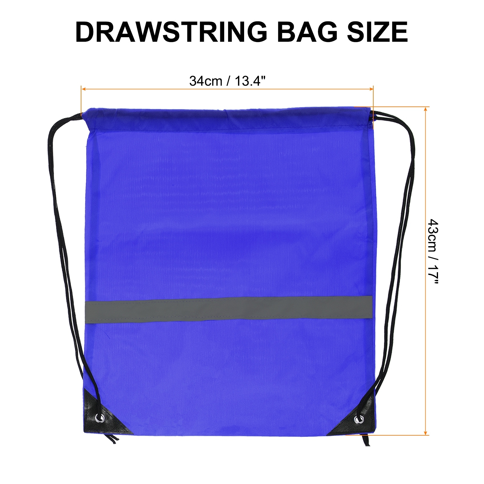 Drawstring Backpack Bulk 210D Polyester Cinch Sack Bags 