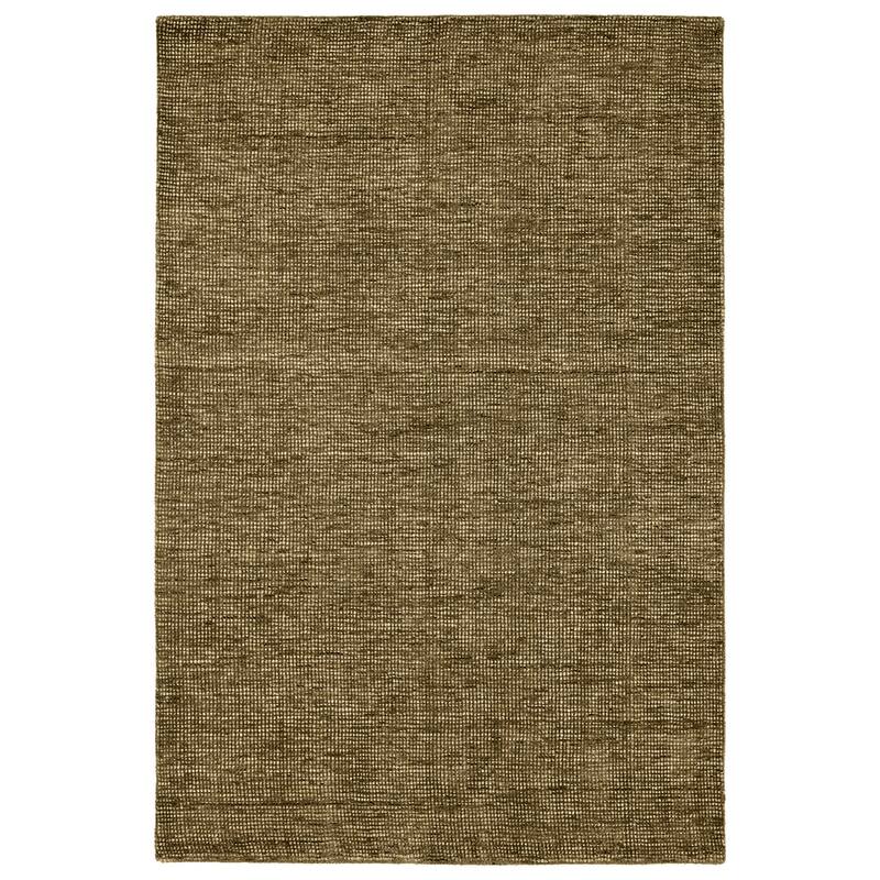 Addison Mission Multi Solid Tone Wool Blend Area Rug - 3'6"X5'6" - Green - Rectangle