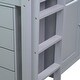 preview thumbnail 12 of 10, Twin Size Loft Bed with Storage Cabinet, Drawer and Shelf Cabinet and Pulling-Out Desk