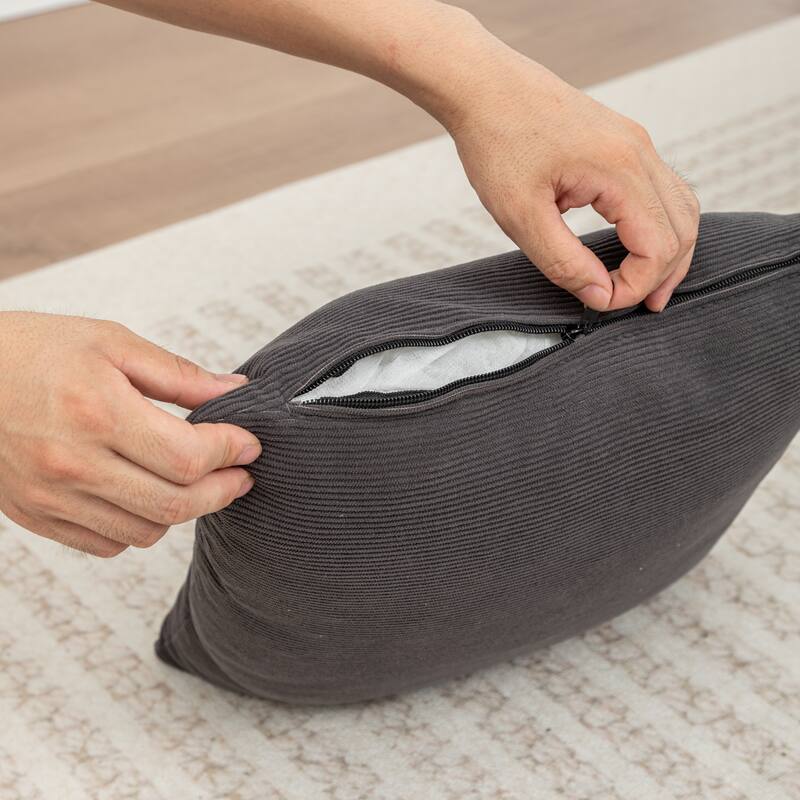 Extra Large Floor Bean Bag Chair - Lazy Lounger for Adults & Kids in Living Rooms & Balconies