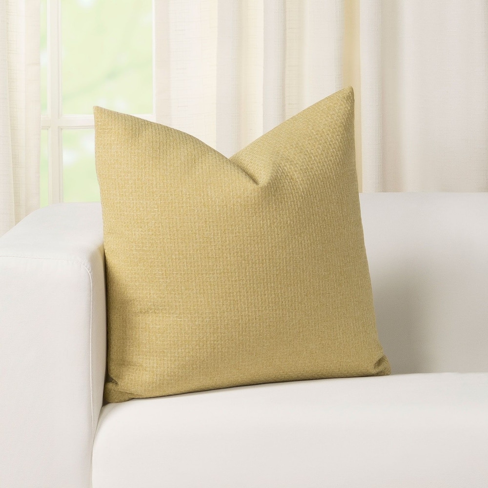 Window Box Textured Throw Pillow