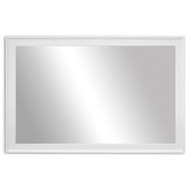 Frame My Mirror White Framed Wall Mirror, Morgan Design