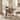 47" Solid Wood Round Dining Table for 4-6, Farmhouse Circle Kitchen Table