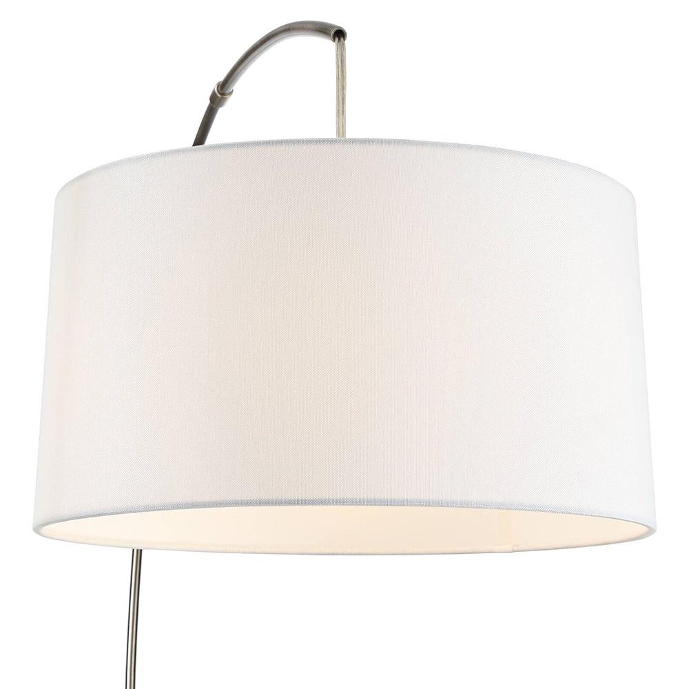Cora brushed nickel arc floor lamp cheap