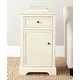 preview thumbnail 1 of 2, SAFAVIEH Jarome Cream End Table - 17.9" x 15" x 30.1"