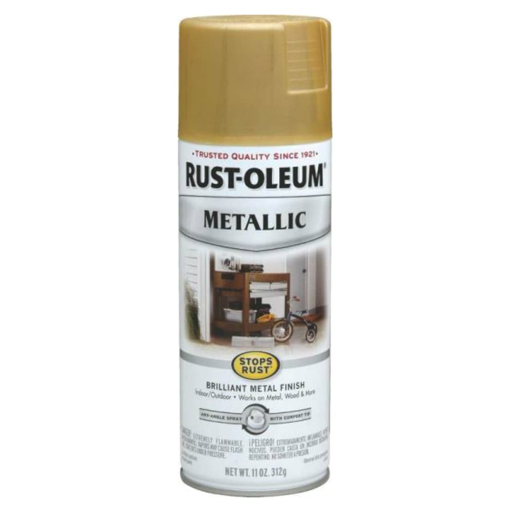 Краска аэрозольная латунь. Аэрозоль латунь. Rust-Oleum Metallic. Brass Spray Paint.