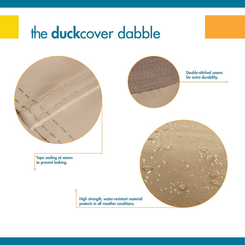Duck Covers Elegant Round Table and Chair Set Cover