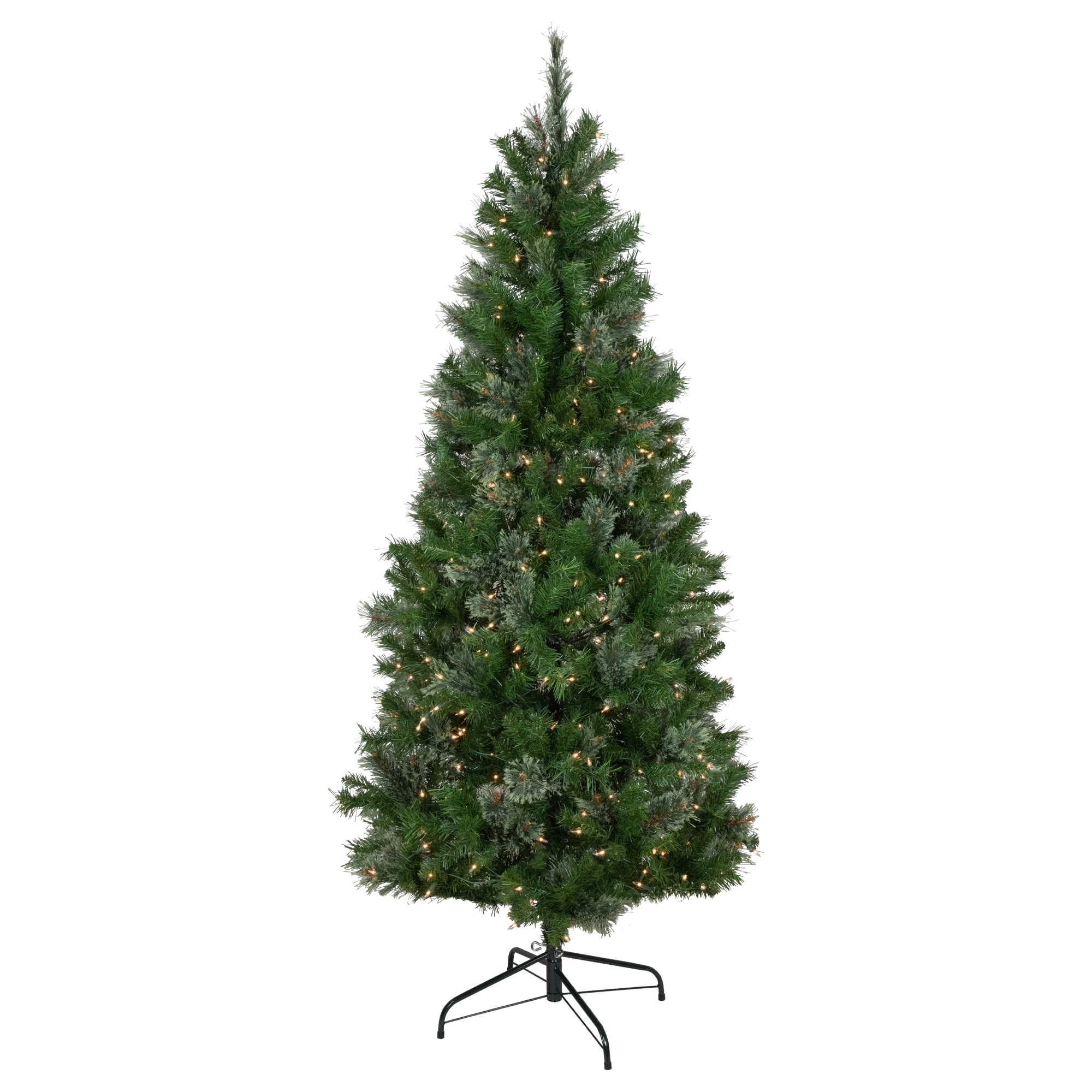 6.5' Medium Mixed Cashmere Pine Artificial Christmas Tree Clear Lights - 6.5 Foot