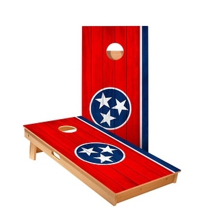 Tennessee Flag Cornhole Boards