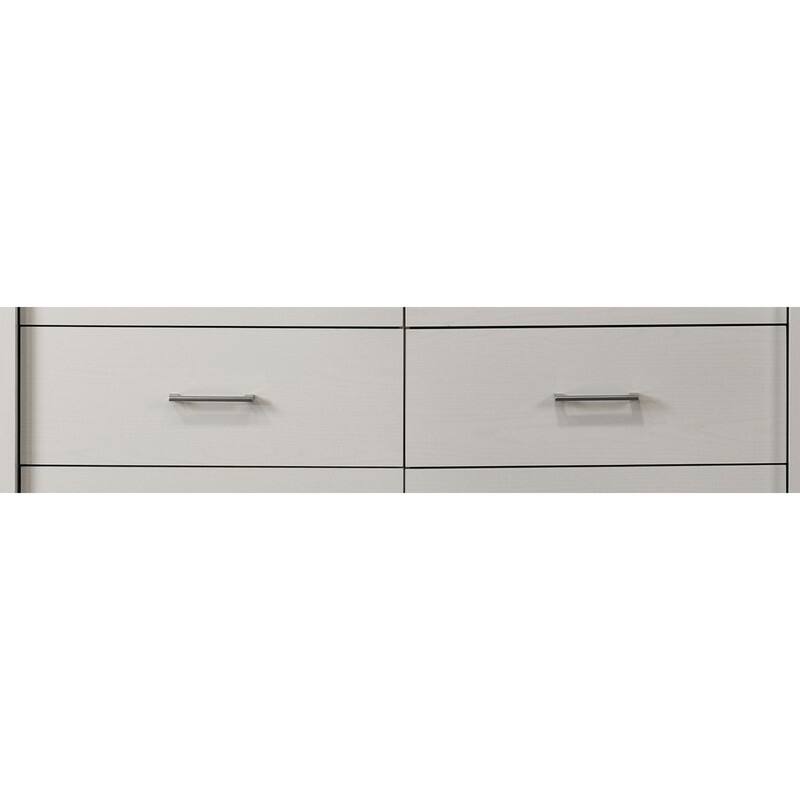 Celeste 57"W 6-Drawer Dresser with Handles