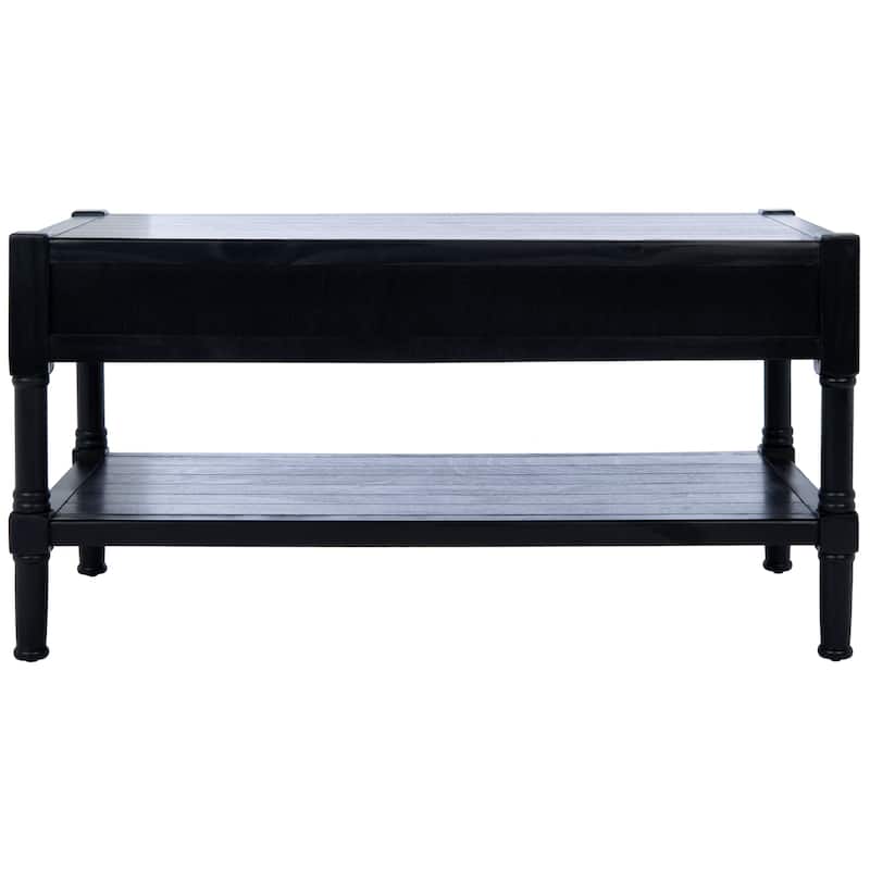 SAFAVIEH Filbert 2-Drawer Bottom Shelf Coffee Table - 37.8" W x 19" L x 19" H