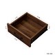 preview thumbnail 6 of 9, Modern Wood Buffet Sideboard with 2 doors & 1 Storage and 2 drawers -Entryway Serving Storage Cabinet Doors