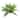 Artificial Boston Fern Leaf Stem Plant Greenery Foliage Bush 14in - 14" L x 22" W x 22" DP