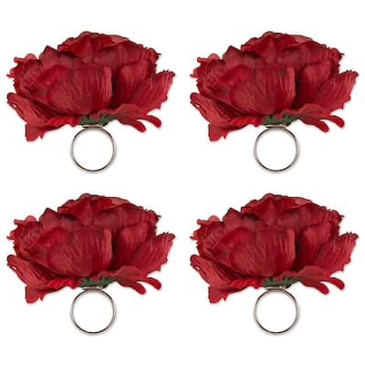 DII Fun Decorative Party Napkin Rings, 1.5" Diameter (inside), 6 Piece