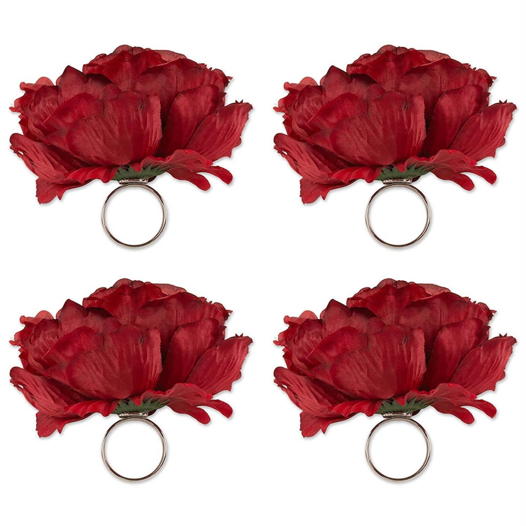 DII Fun Decorative Party Napkin Rings, 1.5" Diameter (inside)