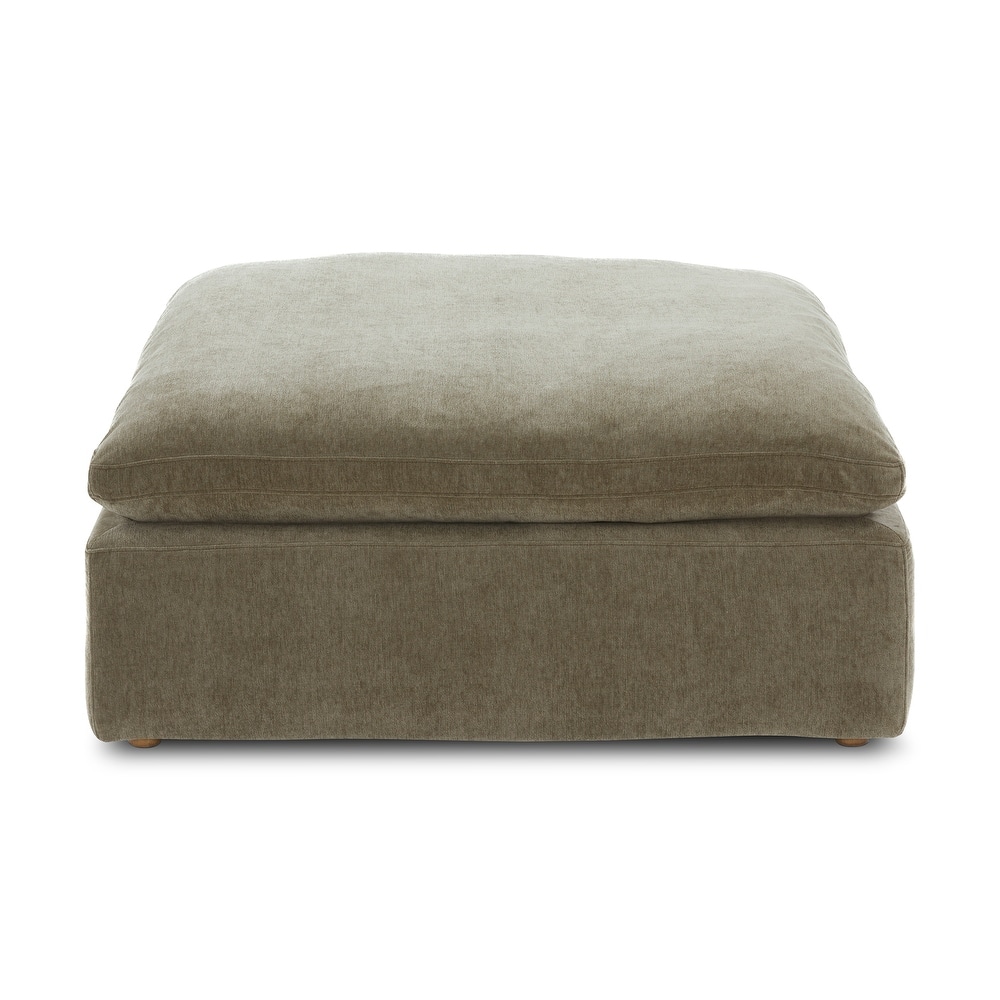 Aurelle Home Corbin Modern Modular Sectional Piece - Ottoman