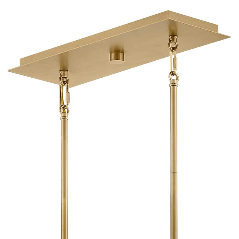 Fredrick Ramond 41906 Selene 10 Light 55" Wide Linear Chandelier