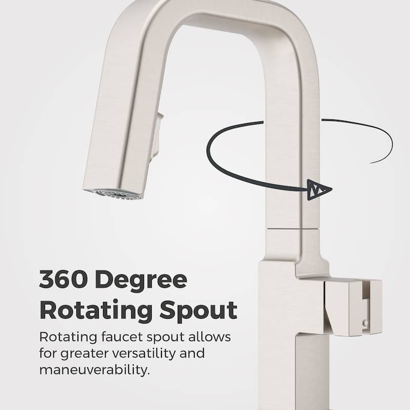 Pfister GT572-VRV Verve 1.8 GPM Single Hole Pull Down Bar Faucet