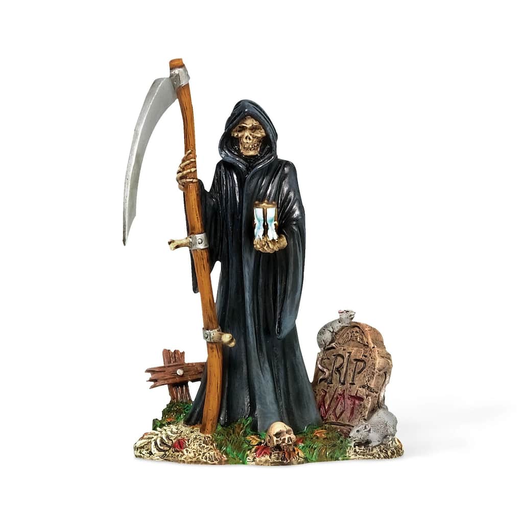 Department 56 Village Halloween The Grim Reaper with Hourglass - #810636