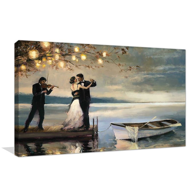 "Twilight Romance" Print on Canvas