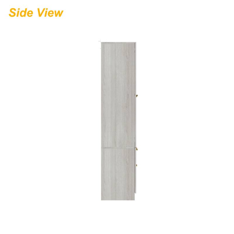 Elegant White Modular Bookcase: Stylish and Flexible Storage Solution for Your Home