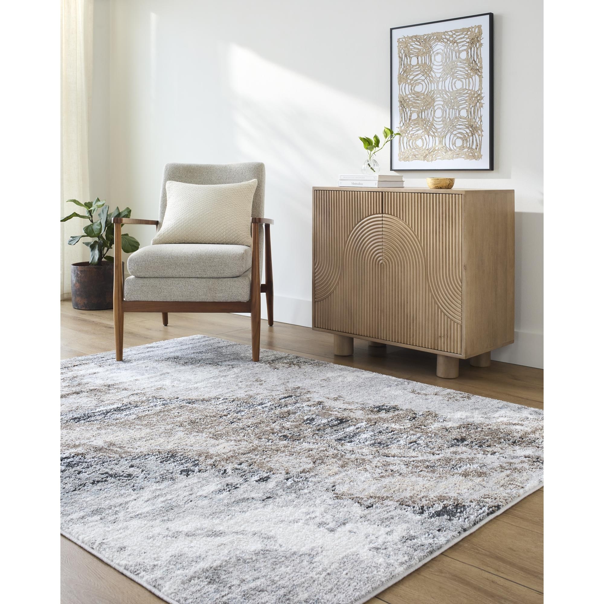 Livabliss Andorra Plus Modern & Contemporary Abstract Area Rug