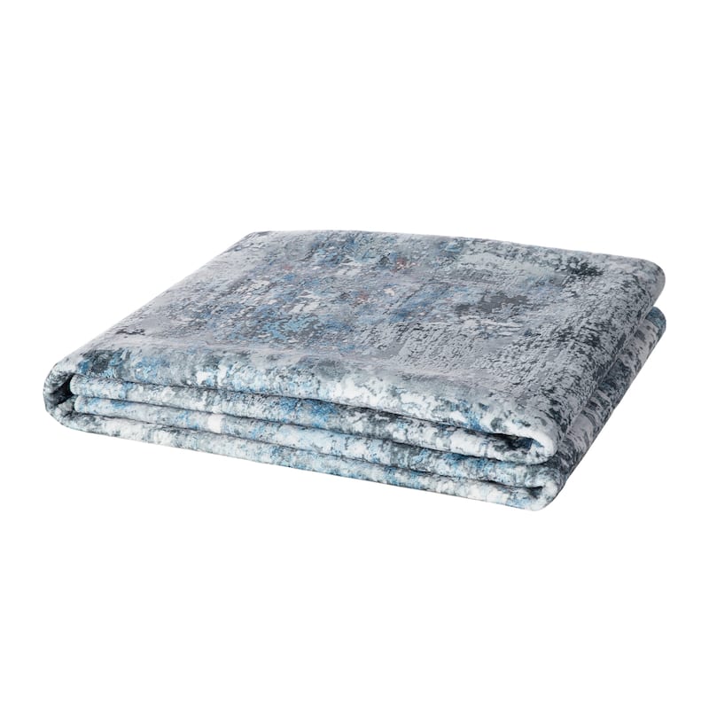 Glitzhome Modern Abstract Distressed Indoor/Outdoor Area Rugs