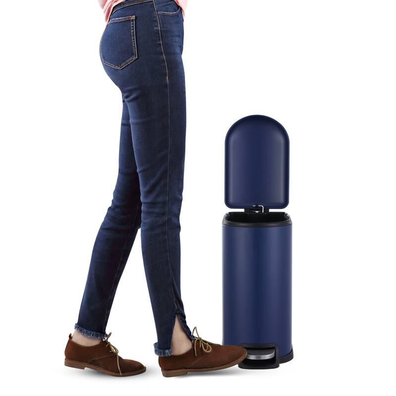 happimess Roland Mini Step-Open Trash Can