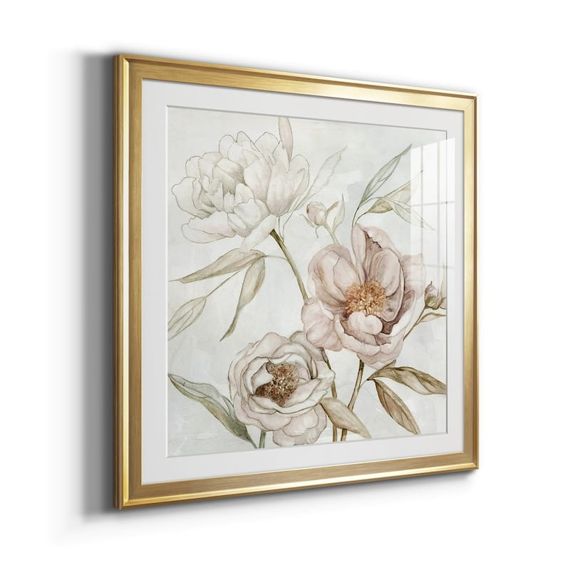 Washed Botanical I Premium Framed Print - Ready to Hang