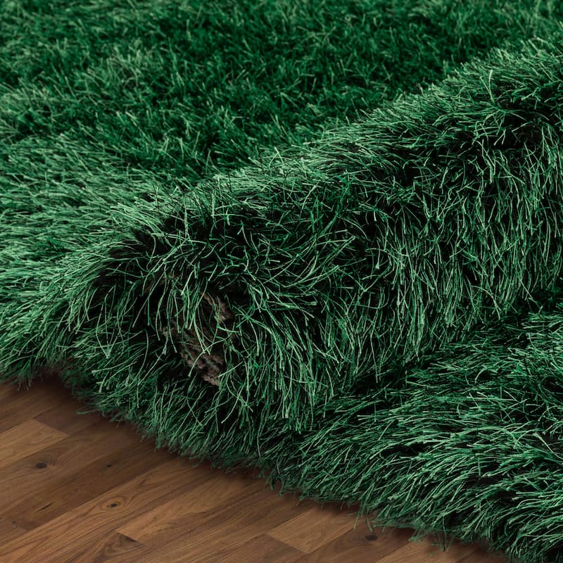 Well Woven Kuki Chie Glam Solid Shag Area Rug