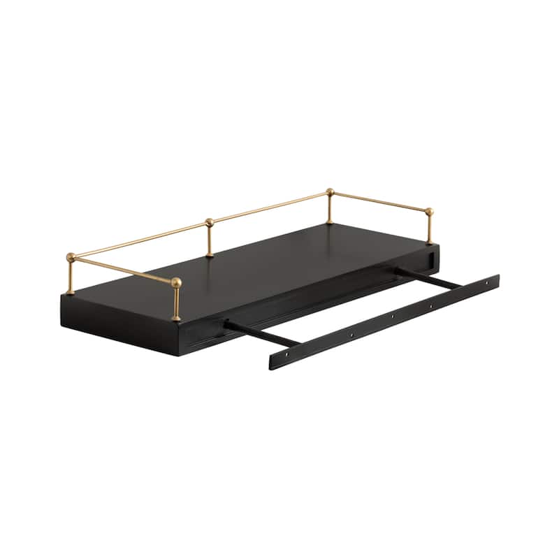 Kate and Laurel Havina Floating Shelf Set