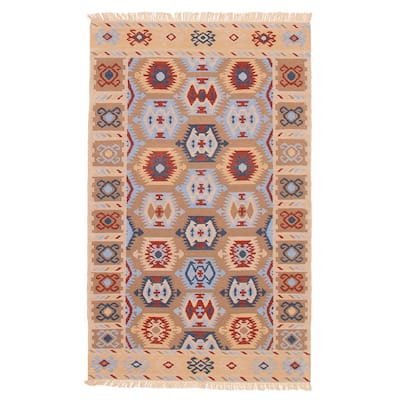 Ankara FW Brown Kilim 5'0" x 8'2" - 5'0 x 8'2