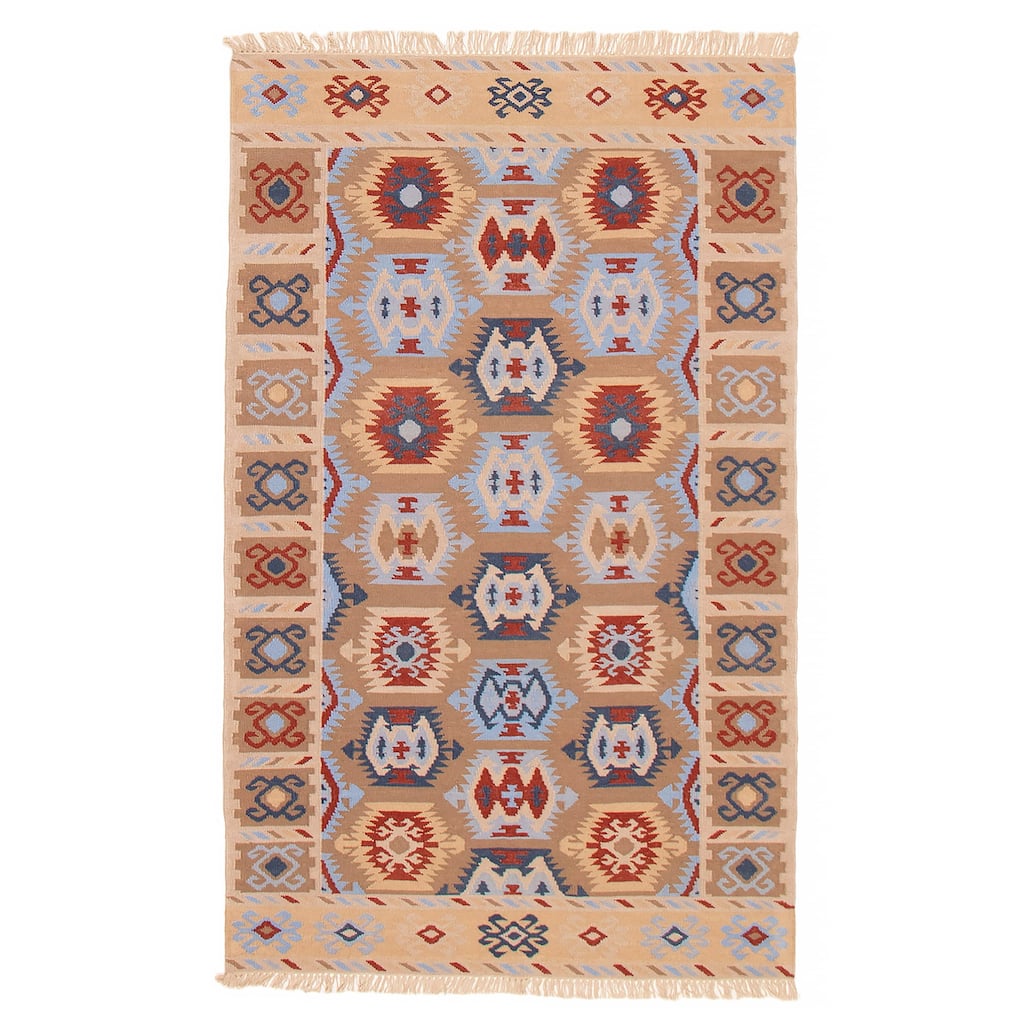 Ankara FW Brown Kilim 5'0" x 8'2" - 5'0 x 8'2