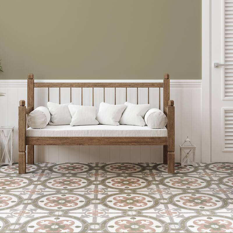 Merola Tile Kings Paname Concorde 17-5/8" x 17-5/8" Ceramic Floor and Wall Tile