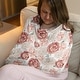 preview thumbnail 2 of 4, Sweet Jojo Designs Blush Pink Boho Shabby Chic Floral Girl 5 in 1 Baby Car Seat Nursing Cover Ivory Bohemian Vintage Watercolor