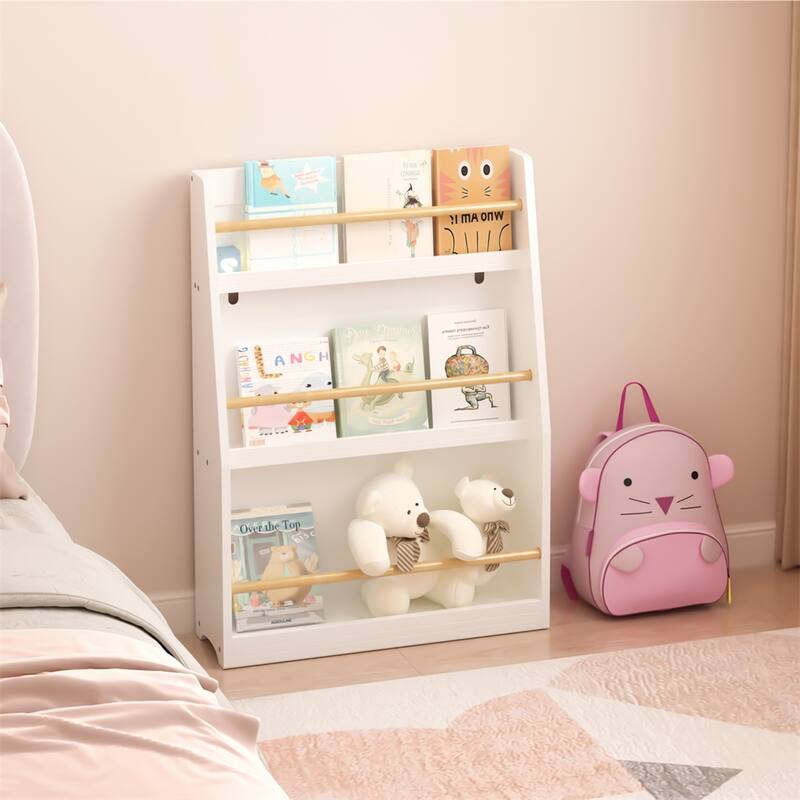 3 Tier Kids Book Shelf, Helps Keep Bedrooms, Playrooms