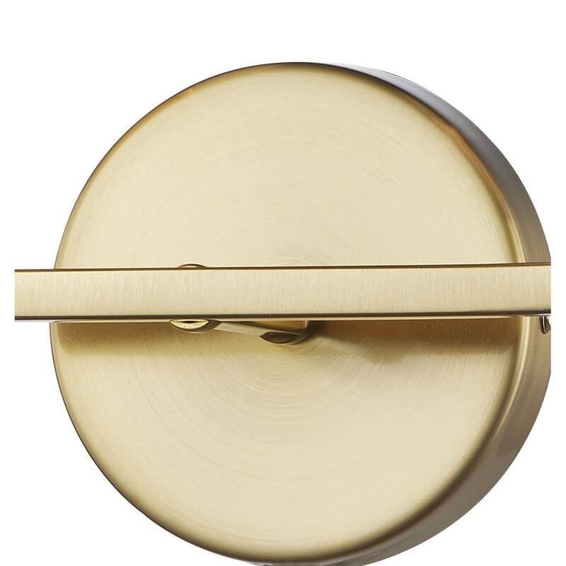 Maureen Metal Portable Plug-in Wall Sconce, Gold
