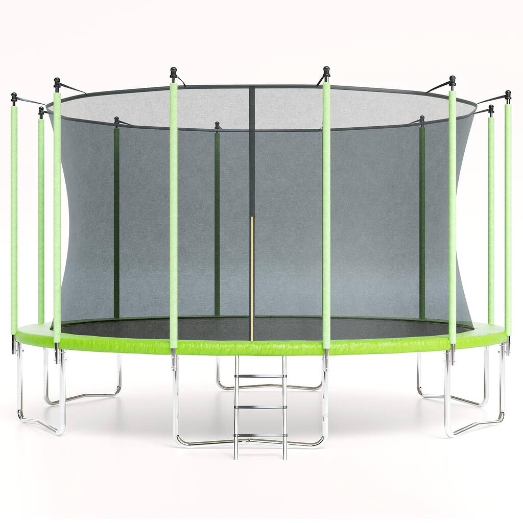 10FT 12FT 14FT 16FT Trampolines for Kids & Adults