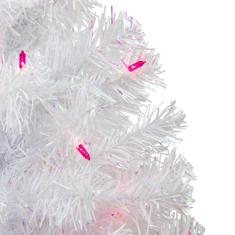 Starry Trees Metal Christmas Decorations - 18.5" - Set of 2 - 2'