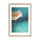 preview thumbnail 13 of 13, iCanvas "Mohn Bleu" by Claudia Drossert PFA Natural - 24x16x1