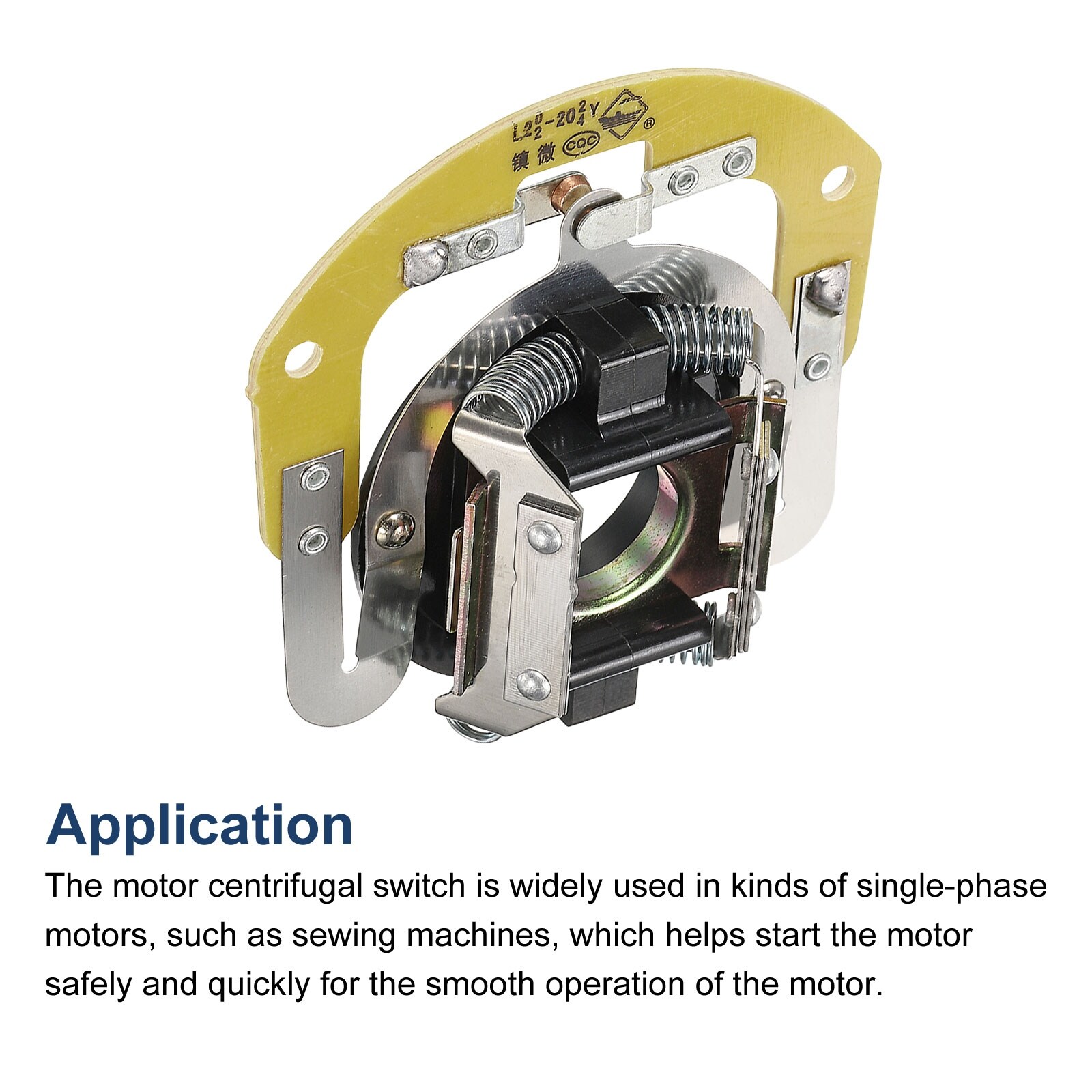 L22-202Y Motor Centrifugal Witch, Centrifugal Switch Switch For Single Phase Motor Widely Used In Various Electric Motor Fit For 22mm Shaft Diameter Motor