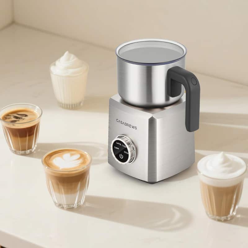 CASABREWS ARTIST Electric Milk Frother 4-in-1 for Hot & Cold - N/A