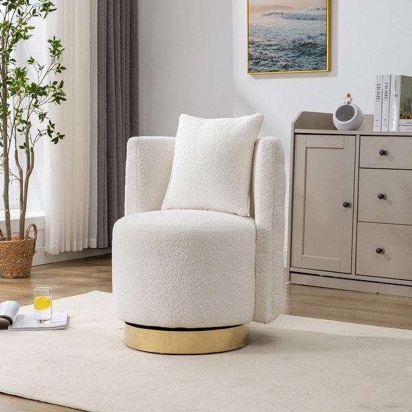 Tufted clearance barrel chair