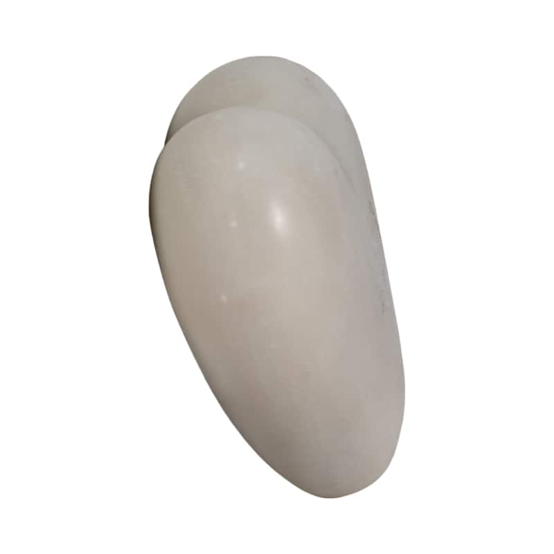 Sagebrook Home Marble White Heart