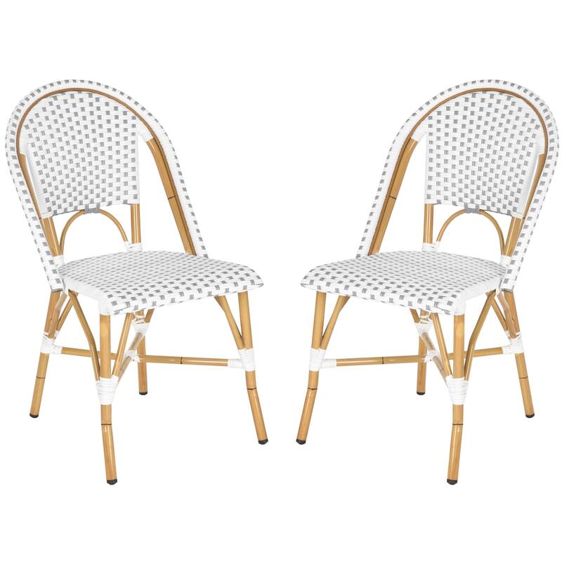SAFAVIEH Marolyn Stackable Dining Chair (Set of 2) - 18Wx22Dx35H