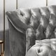preview thumbnail 9 of 17, Adelia Modern Glam Tufted Velvet 3-seat Sofa by Christopher Knight Home